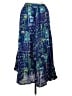 Nash Print Blue Casual Skirt Size L - photo 1