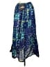 Nash Print Blue Casual Skirt Size L - photo 2