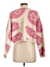 Moon & Madison Print Pink Pullover Sweater Size L - photo 2