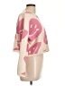 Moon & Madison Print Pink Pullover Sweater Size L - photo 4