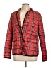 J.Crew 100% Polyester Plaid Red Blazer Size L - photo 1