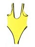 Assorted Brands Color Block Yellow One Piece Swimsuit Size XL - photo 1