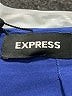 Express Solid Blue Formal Skirt Size 12 - photo 4