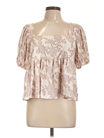 Maeve by Anthropologie Short Sleeve Blouse (view 1)