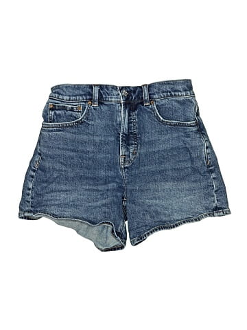 Madewell The Perfect Vintage Mid-Length Jean Short in Manton Wash (view 1)