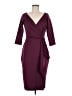 Xscape Burgundy Cocktail Dress Size 6 - photo 1