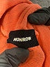 Monrow Orange Zip Up Hoodie Size L - photo 7