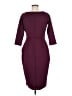 Xscape Burgundy Cocktail Dress Size 6 - photo 2