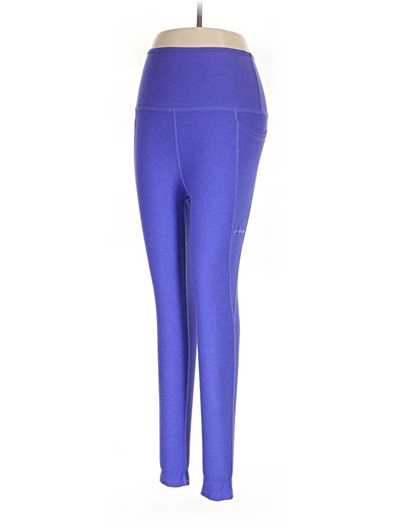 Pre-owned Beyond Yoga Active Pants In Blue