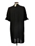 Unbranded 100% Polyester Solid Black Casual Dress Size L - photo 2