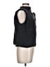 Zara Black Sleeveless Button-Down Shirt Size L - photo 4