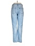 H&M 100% Cotton Hearts Blue Jeans Size 8 - photo 2