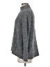 Ann Taylor LOFT Solid Gray Turtleneck Sweater Size M - photo 5