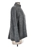 Ann Taylor LOFT Solid Gray Turtleneck Sweater Size M - photo 4