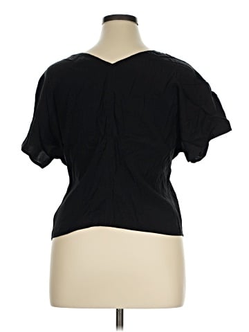 Madewell Puff-Sleeve Top in Floral Jacquard (view 2)