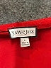 Sam & Jess Red 3/4 Sleeve Blouse Size L - photo 7