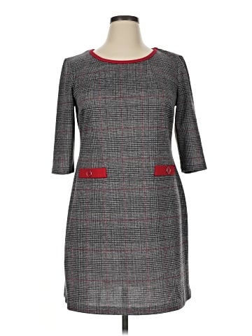Connected Apparel Casual Dress (view 1)