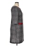 Connected Apparel Gray Casual Dress Size 14 (petite) - photo 4