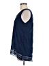 New Directions 100% Polyester Blue Sleeveless Blouse Size M - photo 5