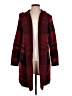 Christopher & Banks Plaid Red Cardigan Size L - photo 1
