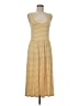 Gap Stripes Yellow Casual Dress Size M - photo 1