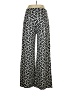 Arolina Print Black Casual Pants Size XL - photo 2