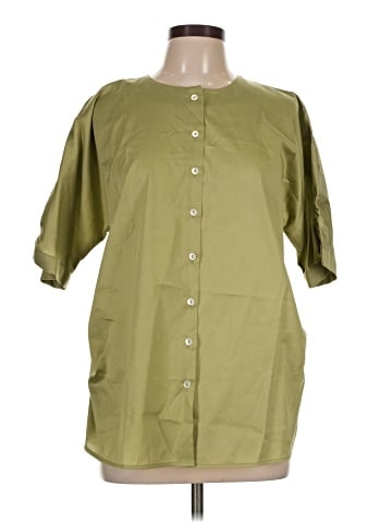 Harshman 3/4 Sleeve Button-Down Shirt (view 1)