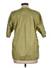 Harshman Green 3/4 Sleeve Button-Down Shirt Size L - photo 2