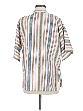 Assorted Brands 3/4 Sleeve Button-Down Shirt (view 2)