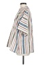 Assorted Brands Stripes White 3/4 Sleeve Button-Down Shirt Size M - photo 5