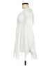 Unbranded Solid White Casual Dress Size M - photo 5