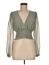 Wilfred 100% Polyester Green 3/4 Sleeve Blouse Size M - photo 1