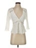 Zara 100% Polyester Ivory 3/4 Sleeve Blouse Size S - photo 1