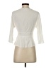 Zara 100% Polyester Ivory 3/4 Sleeve Blouse Size S - photo 2