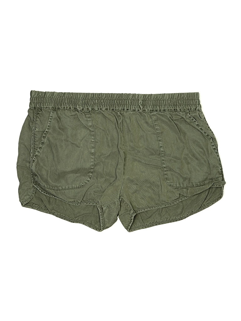 Pre-owned Soft Joie Khaki Shorts In Green
