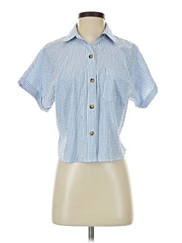 Aeropostale Short Sleeve Blouse (view 1)