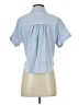 Aeropostale Stripes Blue Short Sleeve Blouse Size XS - photo 2