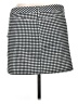 Talbots Outlet Houndstooth Gray Casual Skirt Size 14 - photo 2