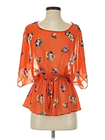 Tea n Rose 3/4 Sleeve Blouse (view 1)