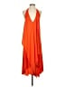 BCBGMAXAZRIA 100% Polyester Orange Cocktail Dress Size XXS - photo 1