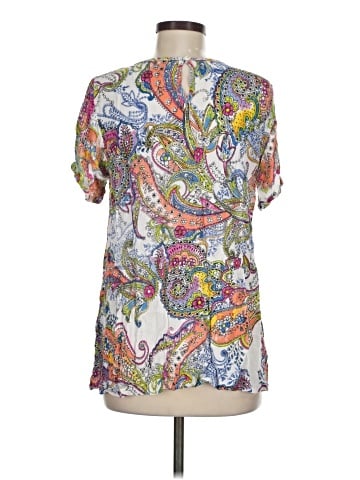 Papa Of Vancouver Short Sleeve Blouse (view 2)