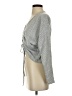 Shein Gray Silver Pullover Sweater Size XS - photo 5