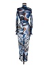 Unbranded Graphic Blue Cocktail Dress One size - photo 1