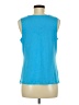 Grace Blue Sleeveless T-Shirt Size M - photo 2