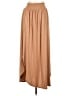 NINEXIS Solid Tan Casual Skirt Size L - photo 1