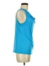 Grace Blue Sleeveless T-Shirt Size M - photo 4
