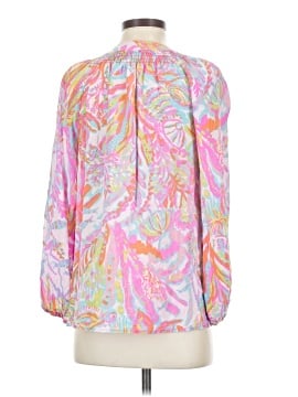 Lilly Pulitzer 3/4 Sleeve Silk Top (view 2)