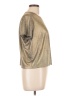 Porridge Metallic Gold Short Sleeve Top Size Lg (3) - photo 4