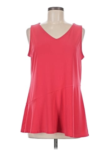 Dennis by Dennis Basso Sleeveless T-Shirt (view 1)