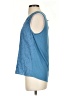 Daniel Rainn 100% Rayon Blue Sleeveless Blouse Size S - photo 5